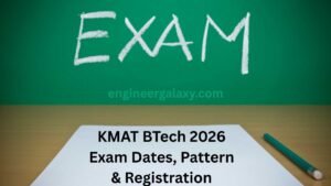 KMAT BTech 2026: Exam Dates, Pattern & Registration