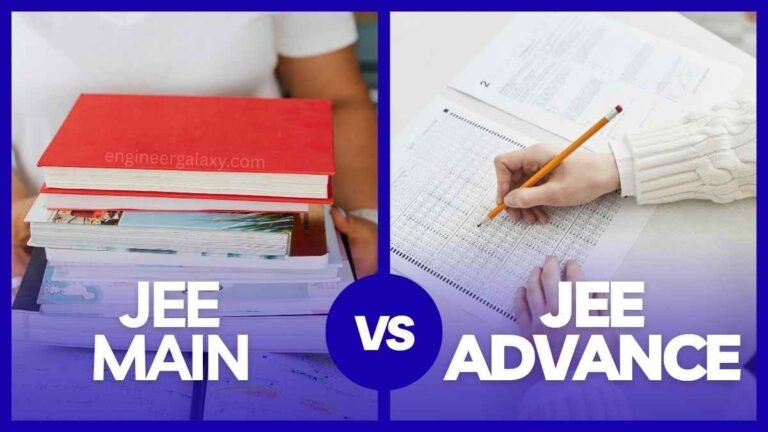 What is the Difference Between JEE Advance JEE Main?