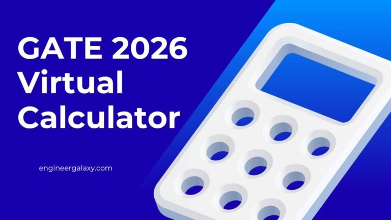 GATE 2026 Virtual Calculator: How to Use, Features & Tips
