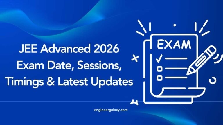 JEE Advanced 2026 Exam Date, Sessions, Timings & Latest Updates