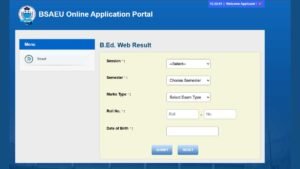 BSAEU B.Ed 4th Semester Result 2025 Out- Direct Link