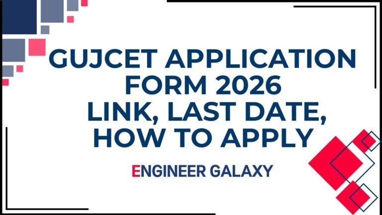 GUJCET Application Form 2026: Link, Last Date, How to Apply