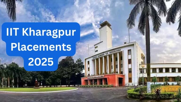 IIT Kharagpur Placements 2025: ₹2.5 Cr Top Package, 5 Grab ₹2 Cr+ Jobs!